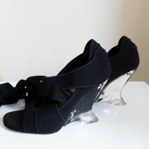 dior etoile lace up pump